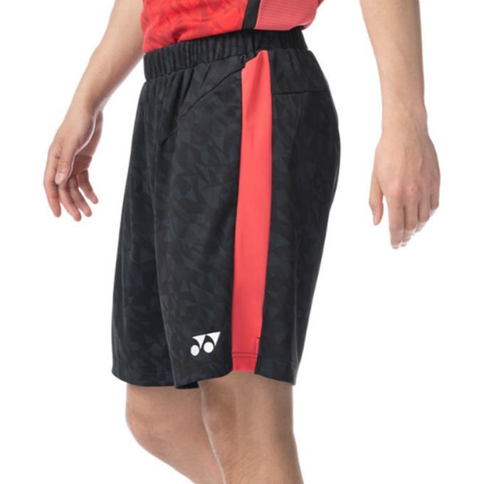 ヨネックス バドミントンパンツ 赤黒グレー YONEX（ヨネックス） メンズ レディース ユニハーフパンツ