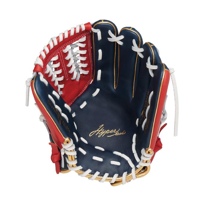 ローリングス Rawlings 野球 一般軟式グローブ オールラウンド HYPER T カラーSYNC オールフィルダー用 GR3FHTCN55W｜himaraya｜08