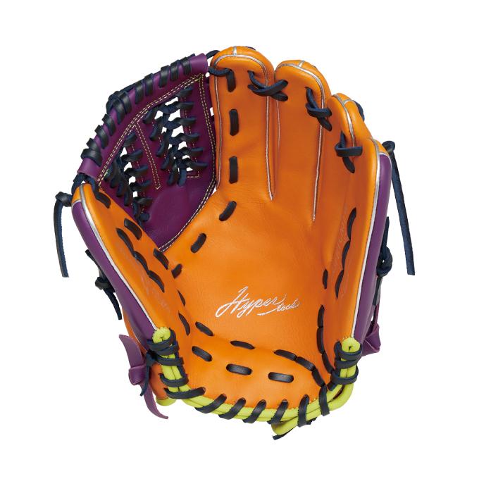 ローリングス Rawlings 野球 一般軟式グローブ オールラウンド HYPER T カラーSYNC オールフィルダー用 GR3FHTCN55W｜himaraya｜09