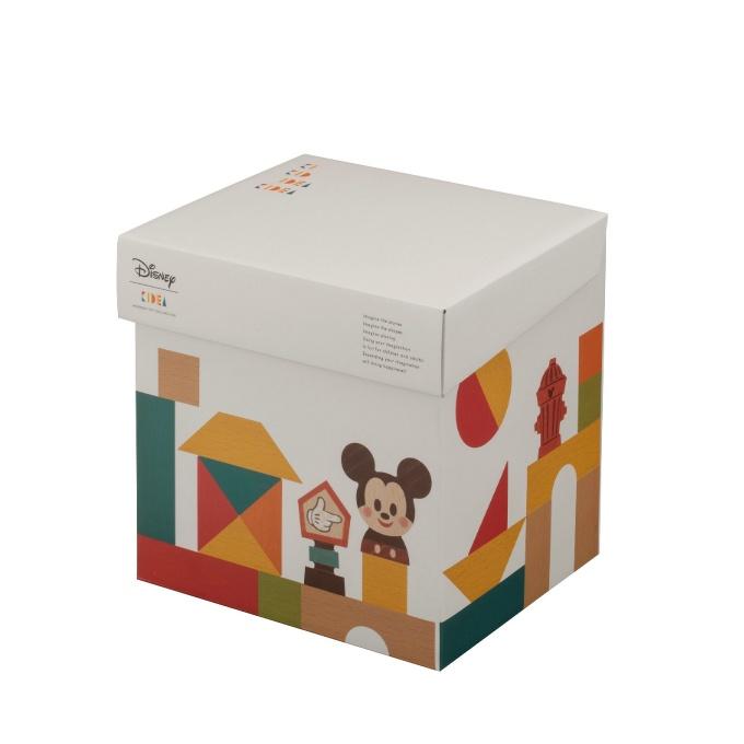 Disney キディア KIDEA BLOCK ミッキー&フレンズ TYKD00301 木のおもちゃ つみき ブロック 知育玩具 1.5歳から 女の子 男の子 かわいい ‥｜himaraya｜05