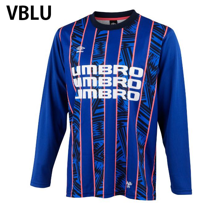 アンブロ UMBRO サッカーウェア プラクティスシャツ 長袖 メンズ レディース THE THIRD グラフィック長袖プラクティスシャツ UUUWJB51｜himaraya｜03