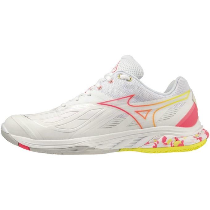 ミズノ ウエーブファング 2 2E相当 FIT MIZUNO  バドミントンシューズ  レディース  71GA231222 MIZUNO（ミズノ） ウエーブファング 2 2E相当 FIT MIZUNO バドミントン