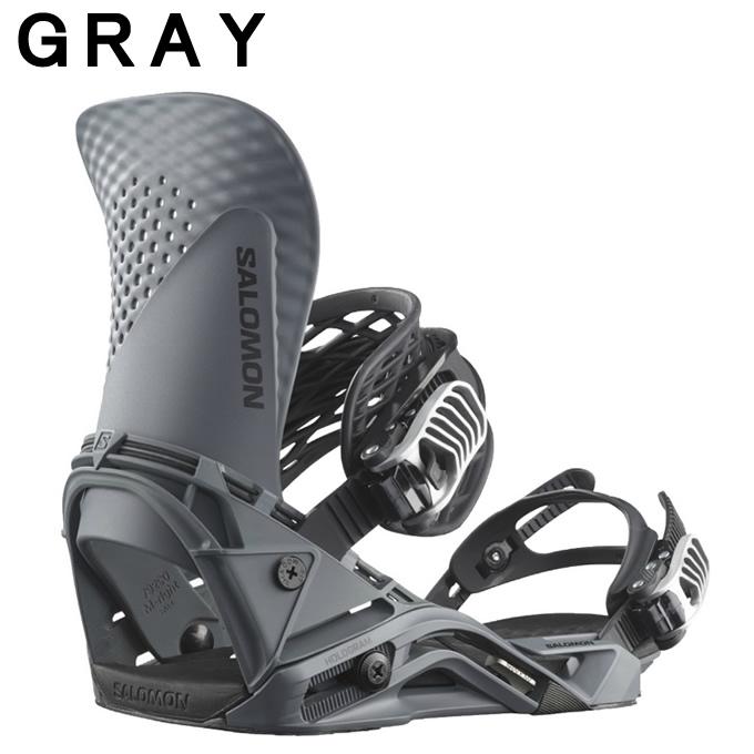 Salomon スノーボード ビンディング Mサイズ グレー SALOMON（サロモン） 【予約】【早期品番】サロモン スノーボード
