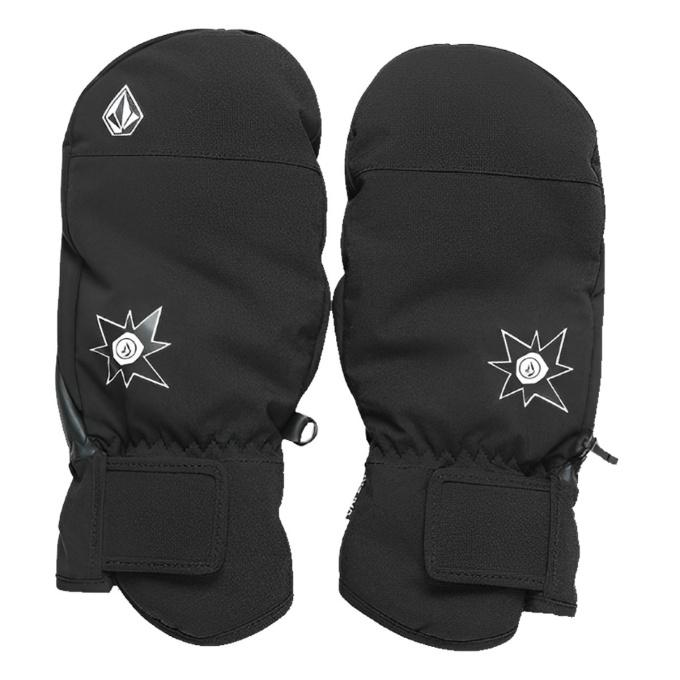 VOLCOM ブラック ミトングローブ M VOLCOM（ボルコム） スノーボードグローブ ミトン メンズ JP STN MITT