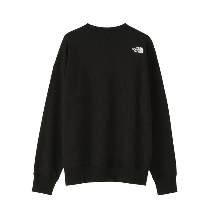 ノースフェイス　フラワーロゴ　スウェット　新品　ブラック THE NORTH FACE＞ フラワー ロゴ クルーネック（スウェット）｜THE