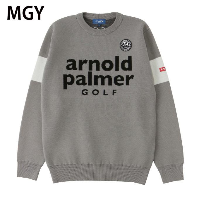 アーノルドパーマー arnold palmer ゴルフウェア セーター メンズ クルーニットセーター AP220204A03｜himaraya｜05