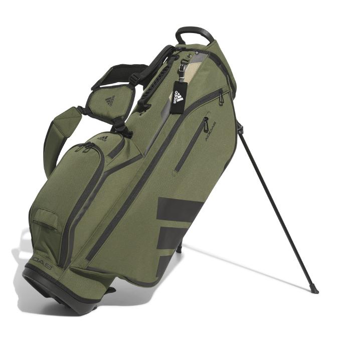 adidas キャディバッグ DG711 IA2748 アディダス 軽量 adidas（アディダス） スタンドキャディバッグ メンズ 軽量 スリーバー