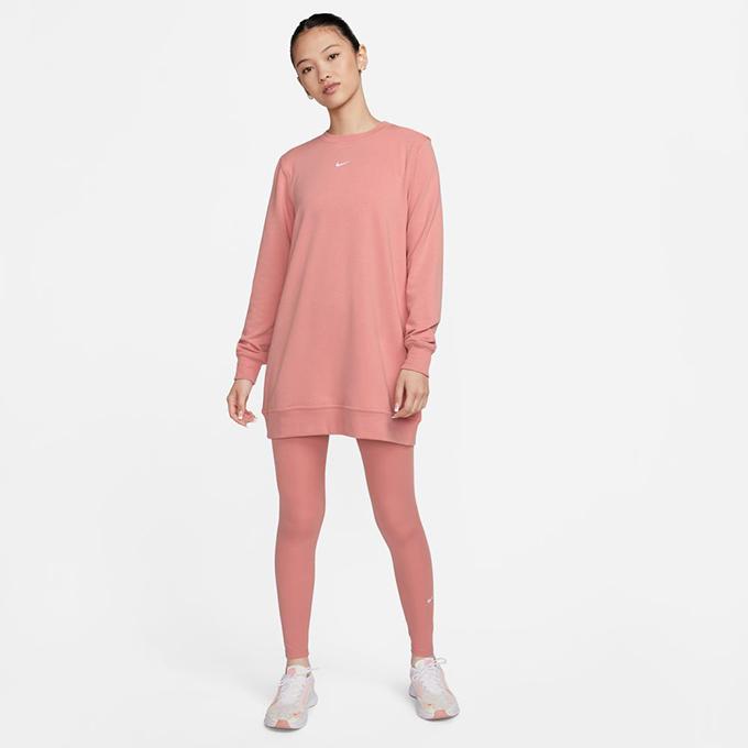 ナイキ スウェット チュニック 長袖 レディース F ONE DF 裏毛クルー