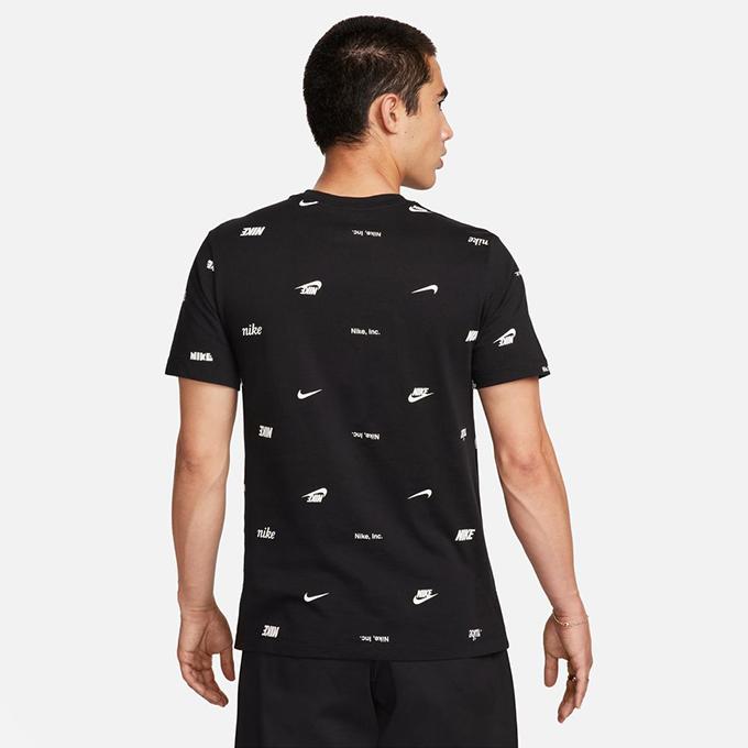 NIKE（ナイキ） Tシャツ 半袖 メンズ NSW CLUB＋ 総柄プリントTシャツ