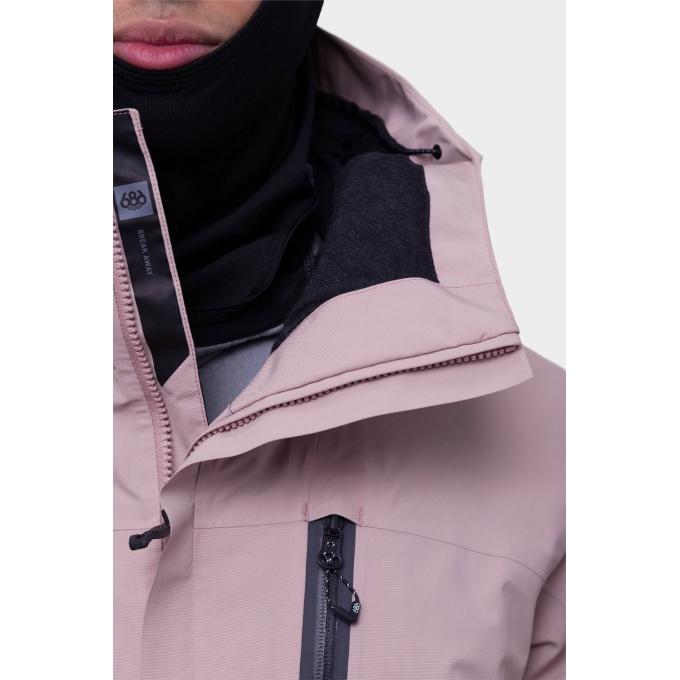 シックスエイトシックス 686 スノーボードウェア ジャケット メンズ GORE-TEX GT JACKET M2W105 DUSTY MAUVE｜himaraya｜10