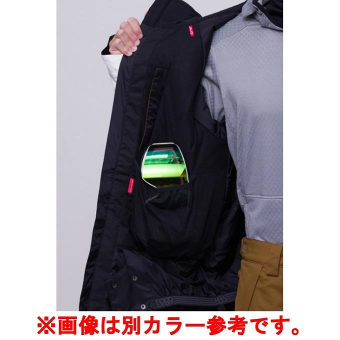 シックスエイトシックス 686 スノーボードウェア ジャケット メンズ GEO INSULATED JACKET M2W115 COPPERORANGE COLORBLOCK COLORBLOCK