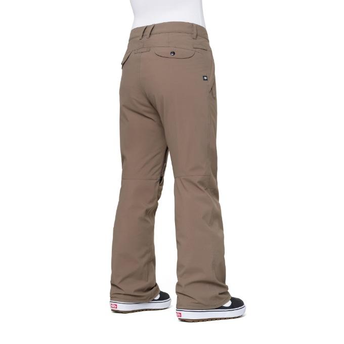 シックスエイトシックス スノーボードウェア パンツ レディース STANDARD SHELL PANT KCR405 TOBACCO 686｜himaraya｜02