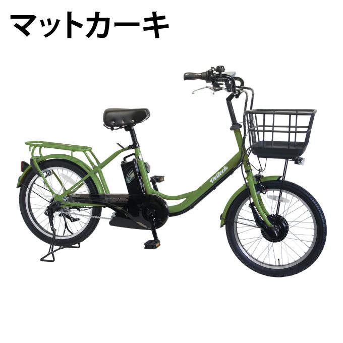 送料無料】ペルテック PELTECH 電動自転車 1年保証付き 20型電動