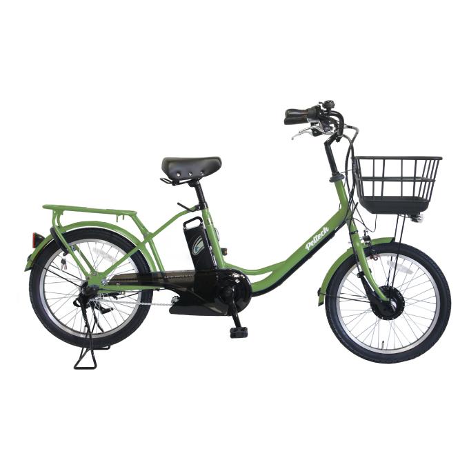 送料無料】ペルテック PELTECH 電動自転車 1年保証付き 20型電動