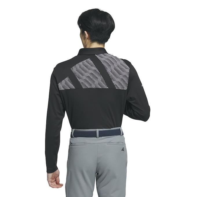 adidas（アディダス） ゴルフウェア ポロシャツ 長袖 メンズ BOS