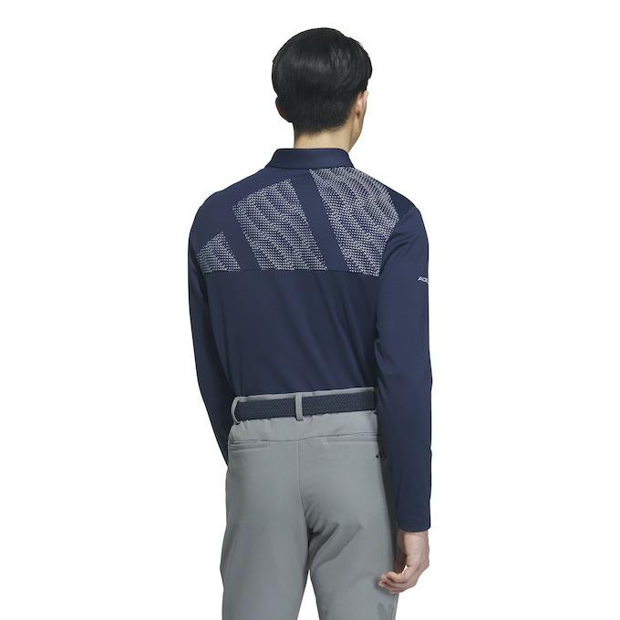 adidas（アディダス） ゴルフウェア ポロシャツ 長袖 メンズ BOS