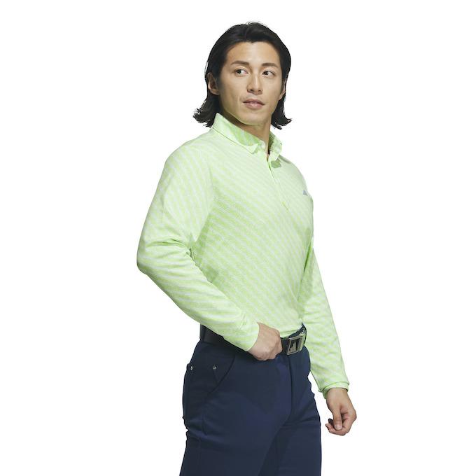 adidas（アディダス） ゴルフウェア ポロシャツ 長袖 メンズ
