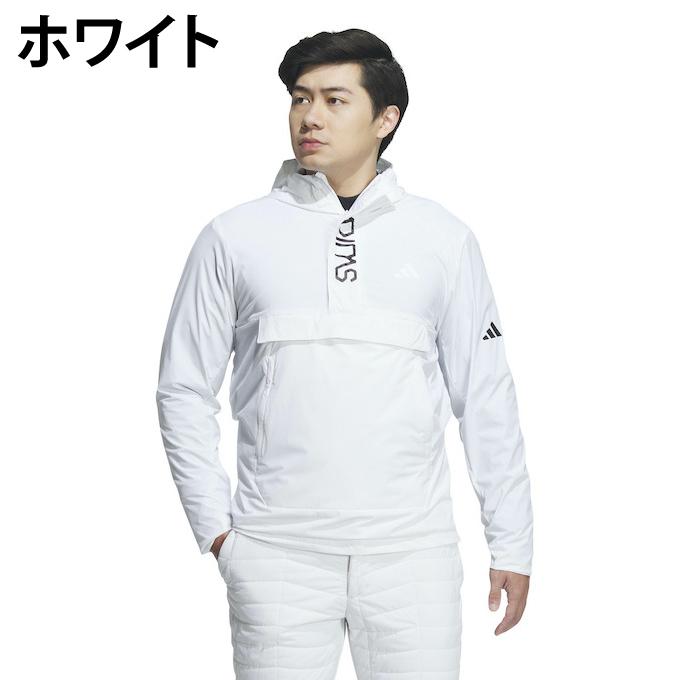 アディダス ゴルフウェア MKS26 ワーディング アノラック 美品 adidas アディダス ゴルフウェア MKS26 WIND. RDY. 防風 撥水