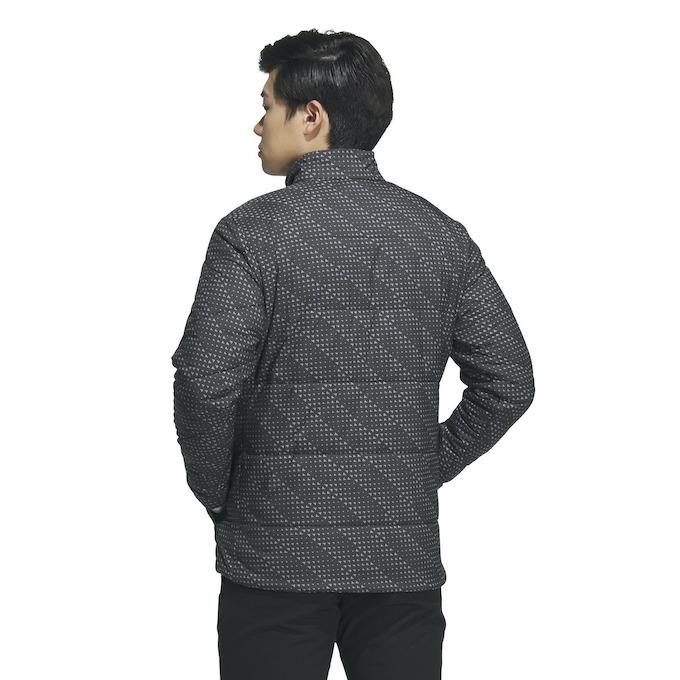 adidas golf BOSグラフィック保温中わたジャケット a4d adidas（アディダス） ゴルフウェア ブルゾン メンズ BOSグラフィック