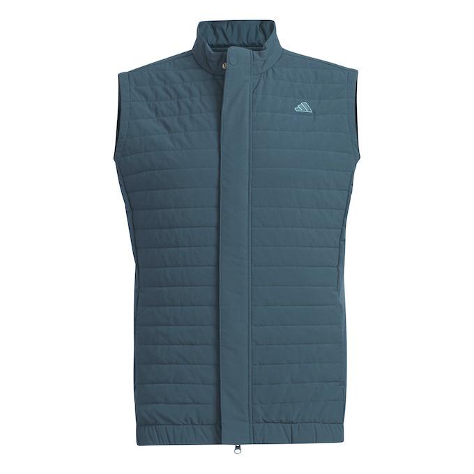 ベスト 撥水フリース フルジップフーディーベスト【adidas Golf