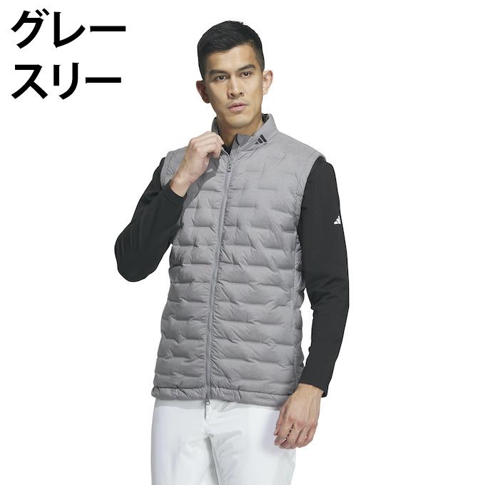 【新品タグ付き】adidas Golf　Frost Guard 撥水ダウンベスト adidas（アディダス） ゴルフウェア アウターベスト メンズ Frost