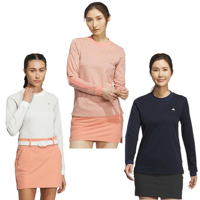 adidas（アディダス） ゴルフウェア 長袖シャツ レディース モノグラム 