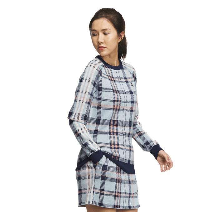 adidas（アディダス） ゴルフウェア セーター レディース タータン