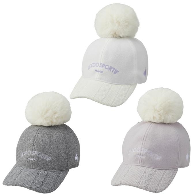 le coq sportif（ルコックスポルティフ） ゴルフ ニット帽 レディース