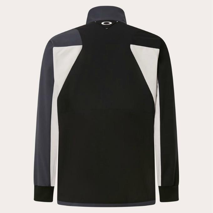 新品 オークリーゴルフ スカル耐久撥水ジャケット/メンズ/JPN-M/黒 OAKLEY オークリー ゴルフウェア ブルゾン メンズ SKULL WATER