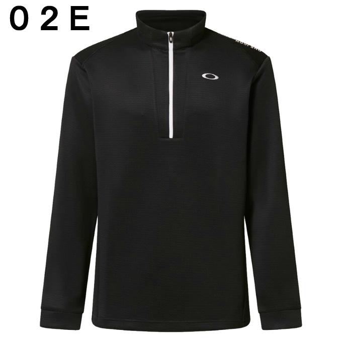 オークリーゴルフ OAKLEY【Ｌ】セットアップ モックネック＆ショートパンツ OAKLEY（オークリー） ゴルフウェア 長袖シャツ メンズ OAKLEY
