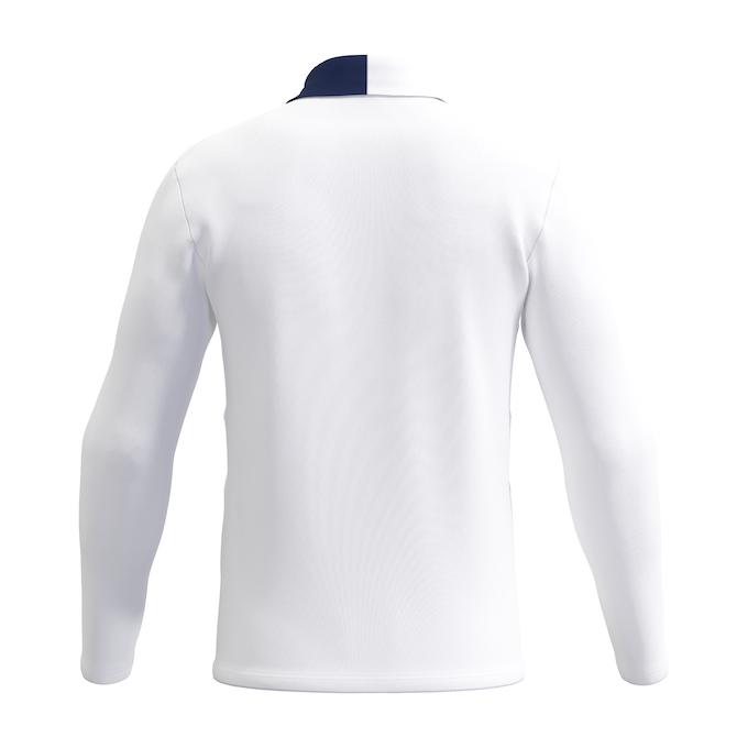 TaylorMade ポロシャツ Lサイズ ホワイト TaylorMade（テーラーメイド） ゴルフウェア ポロシャツ 長袖 メンズ