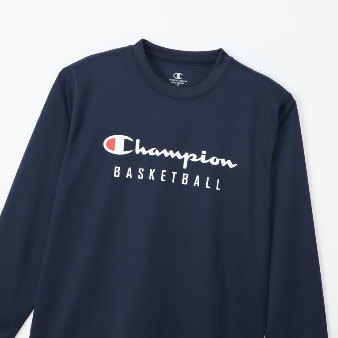 チャンピオン Champion バスケットボール 長袖シャツ ジュニア ミニ ロングスリーブTシャツ E-MOTION CK-YB417-370｜himaraya｜04