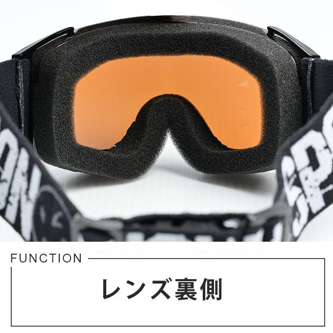 ROXY スノーボードウェア　ヒッププロテクター　スプーンSpoon ゴーグル SPOON（スプーン） スキー スノーボード ゴーグル ジュニア JR GOGGLE