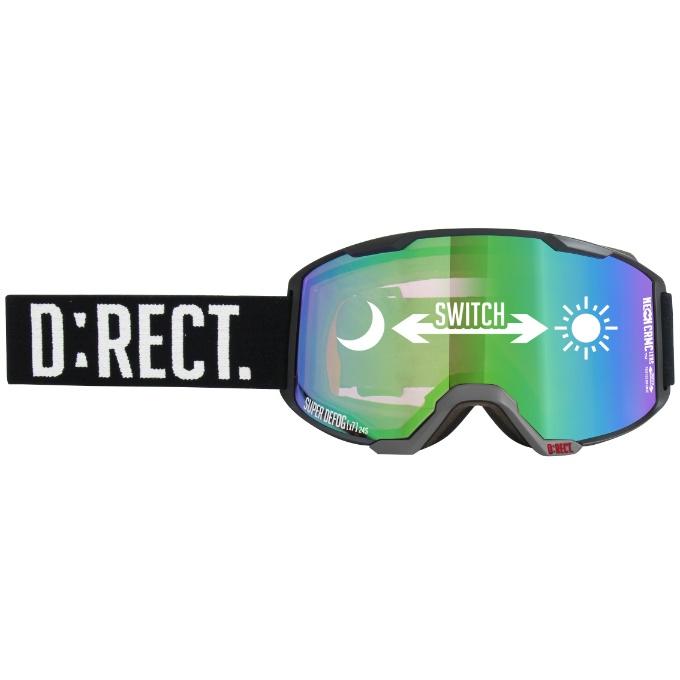 調光スキーゴーグル 【D:RECT. DN14-3】 ディレクト D:RECT スキー スノーボードゴーグル メンズ BUGGY 2 調光