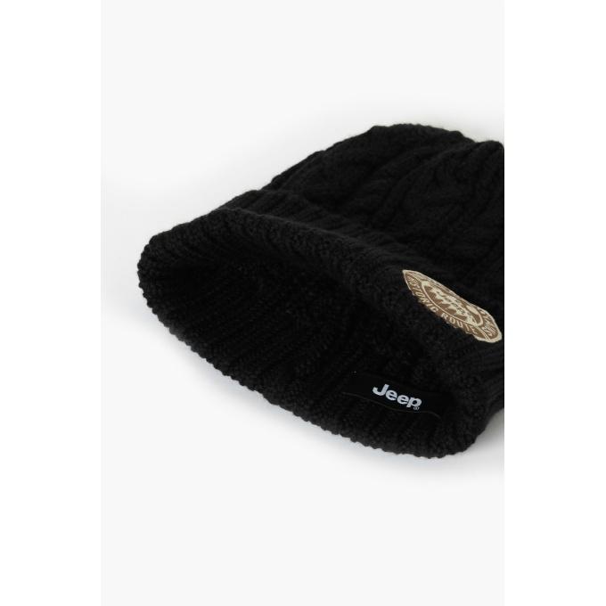 Jeep（ジープ） ニット帽 メンズ レディース ニットキャップ ワッペン