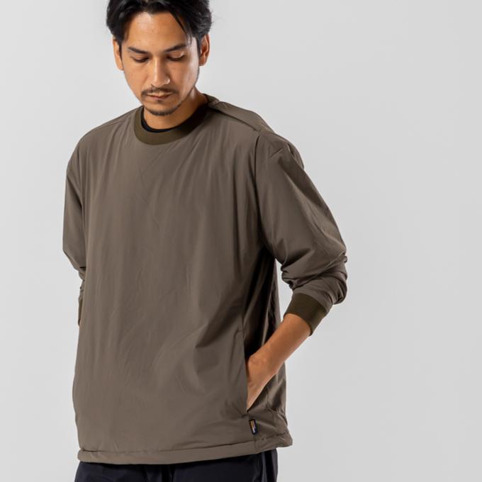 SETOUT（セトアウト） 長袖シャツ 防寒 軽量 シンプル メンズ