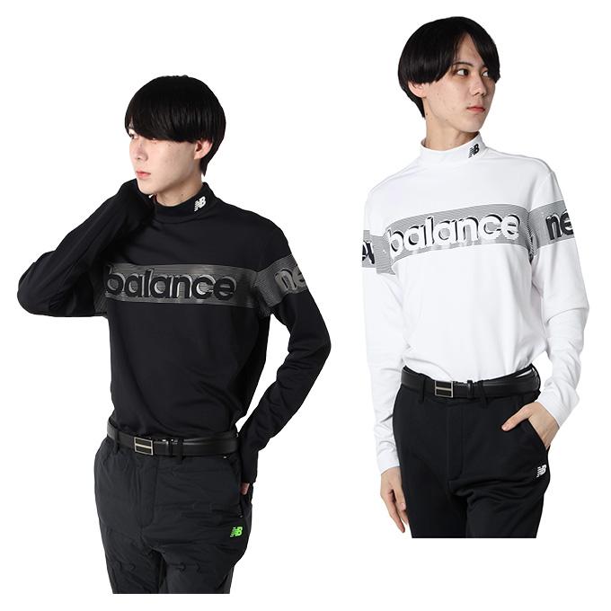 新品タグ付　人気完売品　ニューバランス ゴルフ 長袖シャツ 総柄 L サイズ5 New Balance（ニューバランス） ゴルフウェア 長袖シャツ メンズ ロゴ