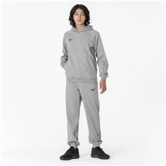 ミズノ スウェットシャツ パーカー M グレー 32MC8360 レディース MIZUNO ジップアップパーカー トレーニングウェア スウェットシャツ(フルジップフーディー)|32MC0177|ミズノトレーニング