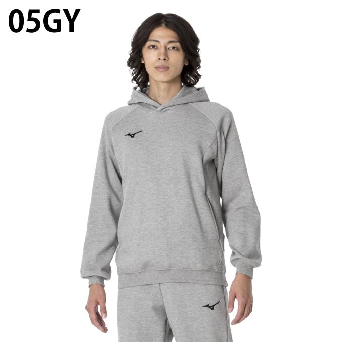 ミズノ スウェットシャツ パーカー M グレー 32MC8360 レディース MIZUNO ジップアップパーカー トレーニングウェア MIZUNO（ミズノ） スウェット パーカー メンズ レディース スウェット