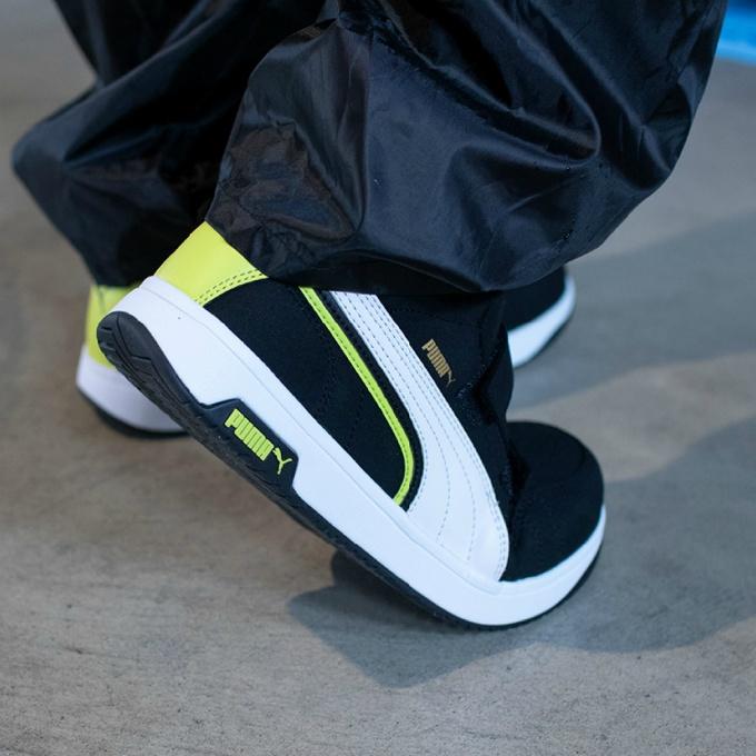 PUMA（プーマ） ☆安全靴 メンズ エアツイスト2.0ミドルカット フック