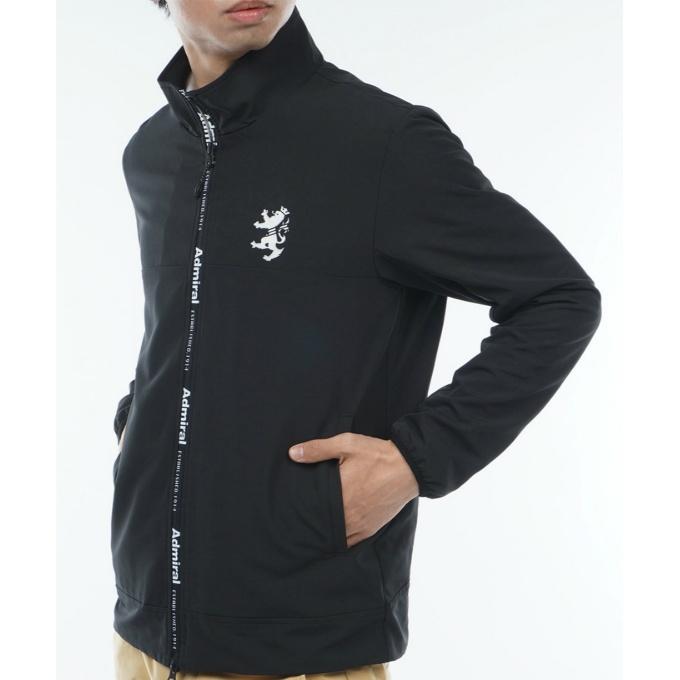 Admiral ADMA360 ゴルフジャケット M ブラック プリントファスナー ウィンドジャケットADMA360 – ADMIRAL