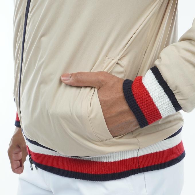 トミーヒルフィガーゴルフ TOMMY HILFIGER GOLF ゴルフウェア ブルゾン メンズ リバーシブル フルジップジャケット THMA373｜himaraya｜20