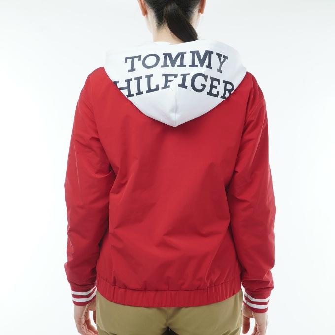 トミーヒルフィガーゴルフ TOMMY HILFIGER GOLF ゴルフウェア ブルゾン レディース ロゴフーディー ジップジャケット THLA345｜himaraya｜09