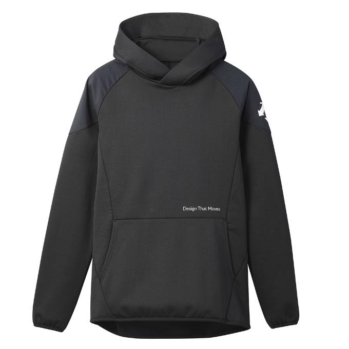 デサント　ウォームスウェットパーカー上下セット　サイズO 美品 黒　裏起毛 DESCENTE（デサント） スウェット パーカー メンズ レディース