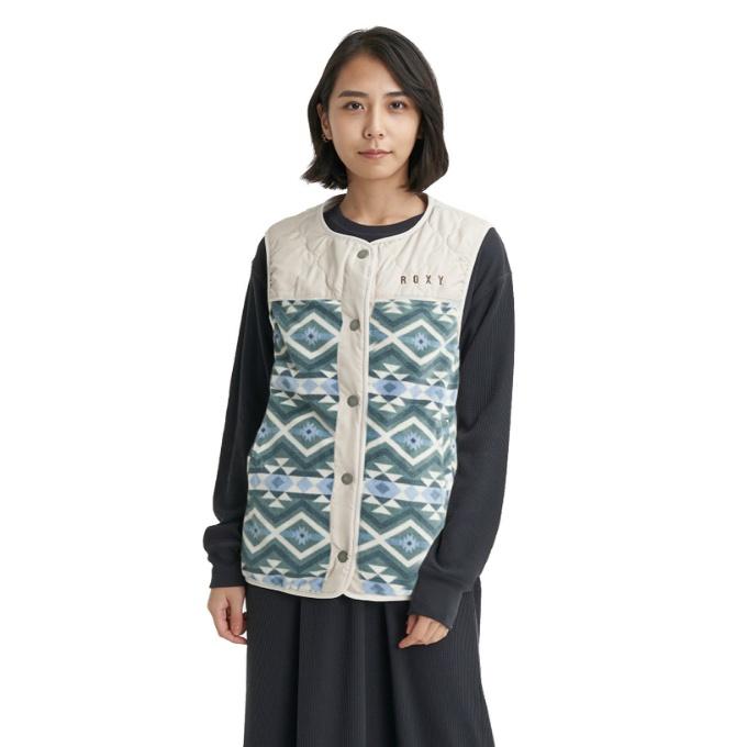 ロキシー ROXY ベスト レディース ROOTS VEST リバーシブル RJK234802 ROXY（ロキシー） ベスト レディース ROOTS VEST リバーシブル