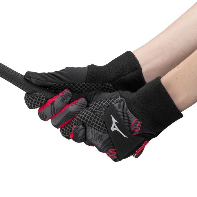 MIZUNO（ミズノ） ゴルフ 両手用グローブ メンズ 発熱素材 ブレス