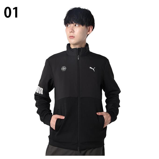 PUMA（プーマ） ゴルフウェア ブルゾン メンズ スウェットコンビFZ