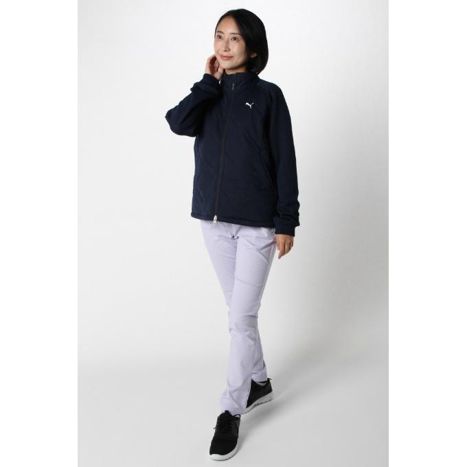 PUMA（プーマ） ゴルフウェア ブルゾン レディース 中綿ハイブリッド