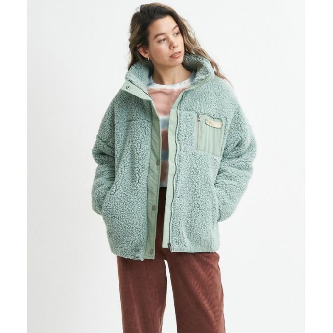 ROXY（ロキシー） アウタージャケット レディース UPON US ZIP ボア