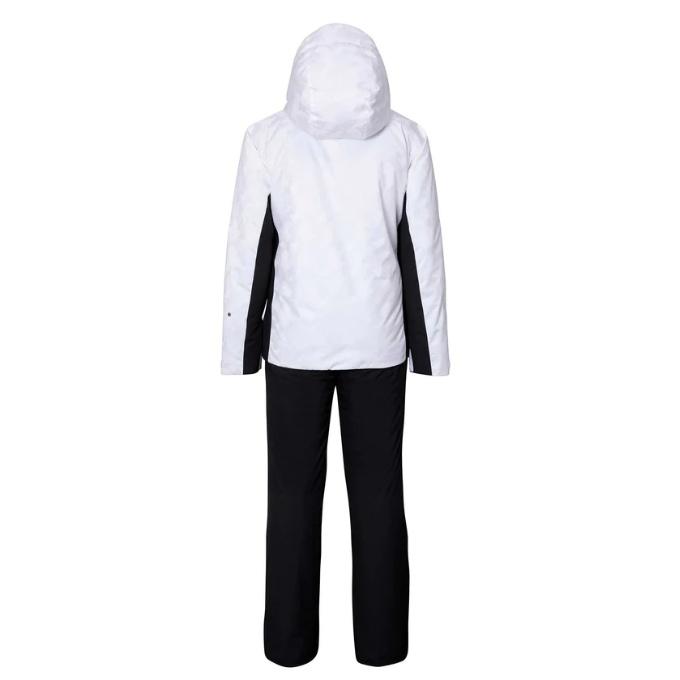 PHENIX スキーウェア 上下セット メンズ Lサイズ ホワイト×ブラック フェニックス（PHENIX） スキーウェア スノーボードウェア 上下セット